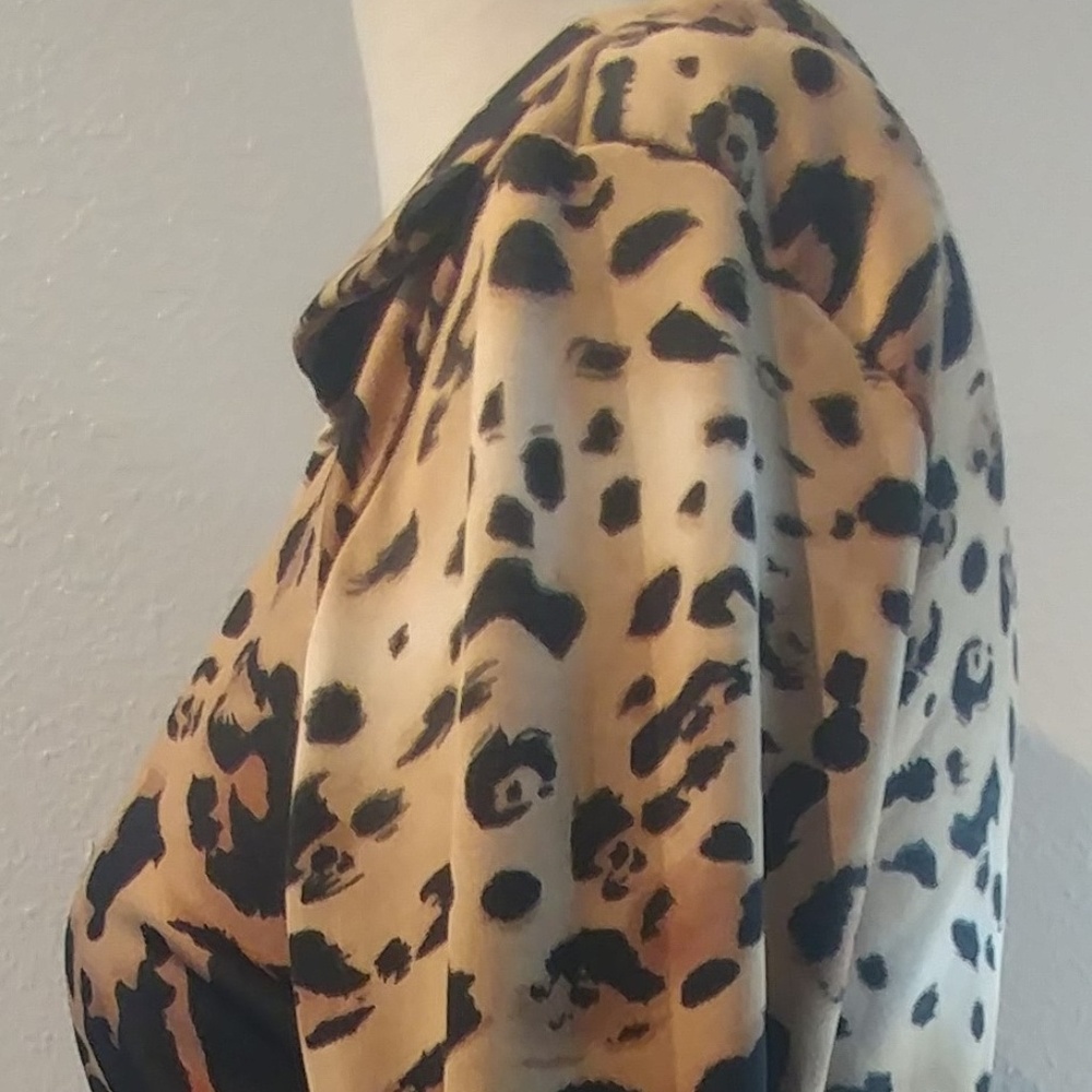 Andre Oliver faux wrap top SZ M - Picture 4 of 8